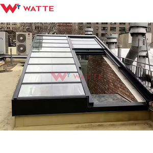 Facile installazione fai da te elettrico retrattile scorrevole doppio vetro <span class=keywords><strong>tetto</strong></span> piano di <span class=keywords><strong>accesso</strong></span> portelli finestra <span class=keywords><strong>lucernario</strong></span> per scale - Product Image 4