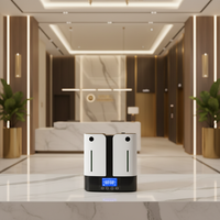 Diffuseur de parfum professionnel pour hôtel, à commande numérique, mural, grande surface, sans eau, en plastique, à deux fluides, pour l'HVAC commercial