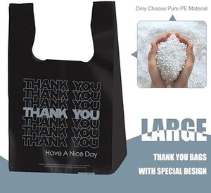 Bolsas de plástico Huamaohengchun para compras, reutilizables y desechables para restaurantes, tiendas de conveniencia, alimentos y supermercados - Product Image 5