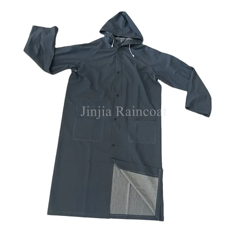 Imperméable en Polyester et PVC pour homme, imperméable et résistant pour le travail en extérieur, prix d'usine