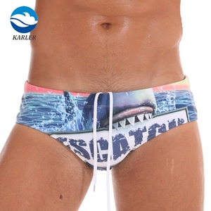 Divertente Personalizzato Digitale di Stampa A Sublimazione Biancheria Intima del Mens Swim Slip Costume Da Bagno Costume Da Bagno Quick Dry uomo costumi da bagno <span class=keywords><strong>Bagnanti</strong></span> - Product Image 1