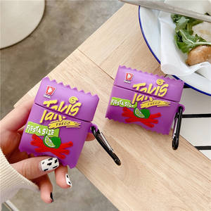 <span class=keywords><strong>Prix</strong></span> usine Drop Shipping Hot Custom Funny Food Housse de protection en silicone souple pour Airpods 1 <span class=keywords><strong>2</strong></span> 3 pour Air Pods Pro - Product Image 3