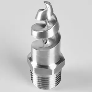 stainless steel spiral spray nozzle