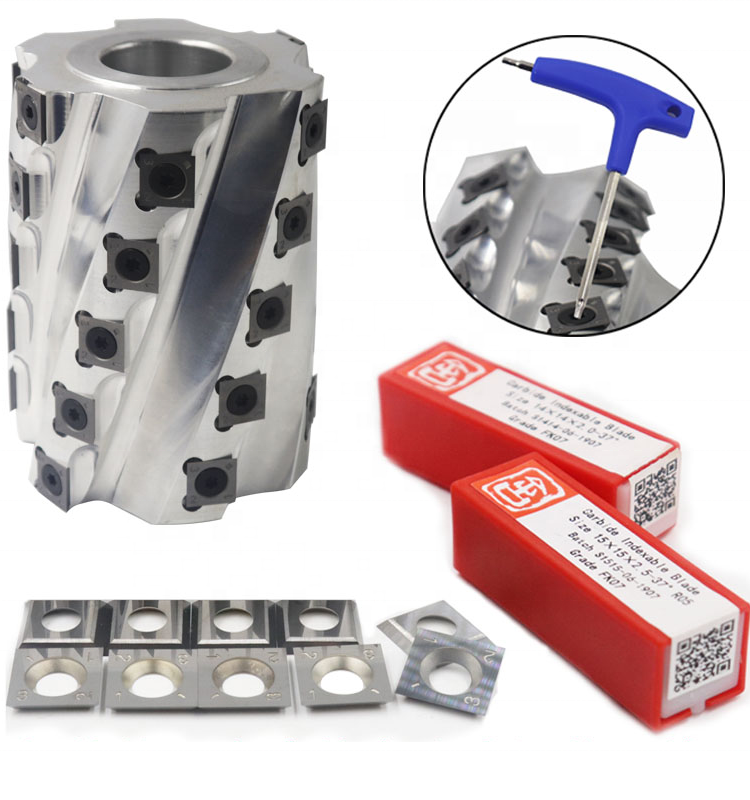 SINO спиральная режущая головка, спиральный нож, поддержка спиральной режущей головки для строгального станка