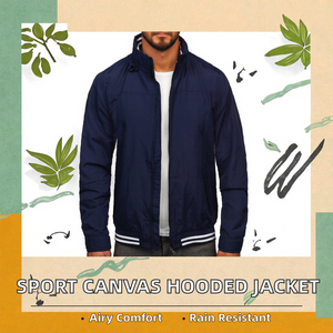 Fashion Streetwear Canvas Puffer Hooded <b>Jacket</b> Waterproof Winter Stand Collar <b>Zipper</b> Letter Sport Running Custom Logo Men - Product Image 2