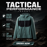 Veste coupe-vent imperméable OEM en softshell avec coutures thermosoudées pour la randonnée, les voyages, les activités de plein air et les occasions décontractées, doublure polaire intérieure, vert noir