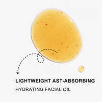 Huile Visage et Cheveux Hydratante Anti-Âge Beauté Pure Légère à l'Acide Hyaluronique, Huiles d'Argousier, de Rose Musquée et de Sarrasin 30ml Multi-Usages
