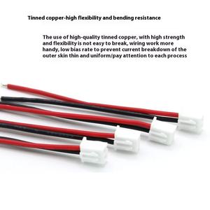 Toptan XH2.54 Terminal bağlantı kablosu, 2P tek kafa kaynak telleri, pil için çevre dostu bağlayıcı teller - Product Image 5