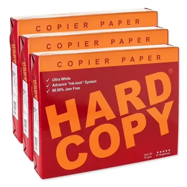 Schlussverkauf Büro-Studentenkopie A4-Papier 500 Blätter 70 Gsm Lieferant 100 % Holzpulpe A4-Kopierpapier