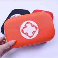 Trousse de Premiers Secours pour Camping en Extérieur, Contient 18 Articles Médicaux, Sac Médical de Voiture, Kit de Survie d'Urgence à Coque Rigide