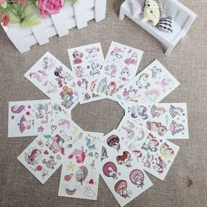 Set di <span class=keywords><strong>tatuaggi</strong></span> Kawaii di alta qualità adesivo tatuaggio carino temporaneo per bambini <span class=keywords><strong>tatuaggi</strong></span> per bambini - Product Image 2