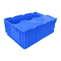 Caisse à fruits en plastique ventilée, durable, écologique, légère, de qualité alimentaire, résistante aux températures élevées et basses, OEM, 600*400*220mm pour