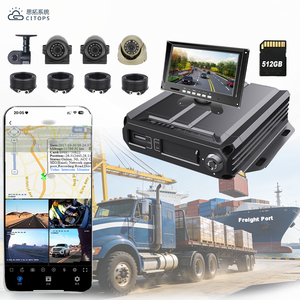 MDVR Móvil para Vehículos, <span class=keywords><strong>DVR</strong></span> con Rastreo GPS 4G, Grabación HD 1080P, Sistema de Monitoreo con Plataforma CMSV6, Solución H.265 para Flotas, Carga y Puertos - Product Image 1