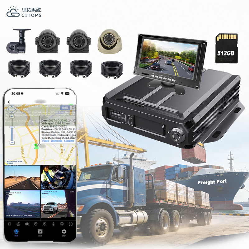 Smart Product 1080p H264 Mdvr Tracking