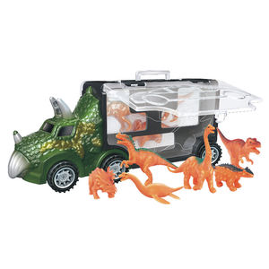 Camion de transport de dinosaures Triceratops pour animaux sauvages, modèle de dinosaure, jouet pour enfants garçons et filles - Product Image 3