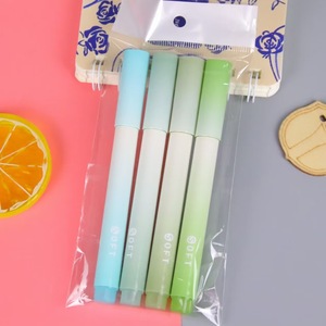 Ensemble de surligneurs à changement de couleur progressif, stylo créatif à tête oblique pour protection des yeux, marqueur de dessin et de graffiti, 4 pièces - Product Image 3