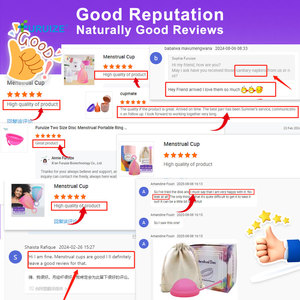 Coppetta Mestruale da Donna Riutilizzabile e Lavabile prodotta da Fornitore Ecologico in 100% Silicone Medicale - Product Image 3