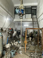 Ensemble de pales d'agitation industrielles automatiques avec moteur et engrenage, impulsionneur à haut rendement pour cuves de mélange