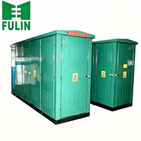 Subestación Transformadora Prefabricada para Exteriores de 630 kVA, Trifásica, 50 Hz, Montada sobre Plataforma, Refrigeración ONAN, IP33D, 10 kV, 0.4 kV, YB-12, IEC