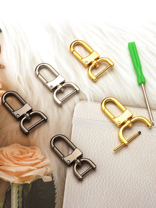 <span class=keywords><strong>Boucle</strong></span> de suspension de bandoulière en métal détachable en gros avec crochet à vis-Accessoires spéciaux pour bagages et sacs - Product Image 4