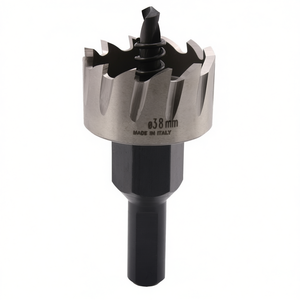 Scie cloche HSS Ttake 38 mm fabriquée en Italie pour le perçage du métal et du bois - Product Image 2