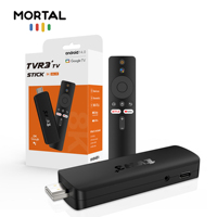 2025 Mortal TVR3 + Android14.0 Quad Core RK3518 Mini TV Stick 8K Streaming Box WiFi6 Settop Box
