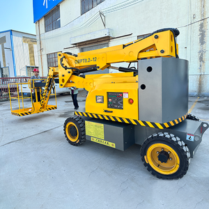 ลิฟต์สำหรับงานทางอากาศสำหรับผู้ชายลิฟต์แบบข้อต่อด้วยไฟฟ้าไฮดรอลิกดีเซลรองรับน้ำหนักได้230กก. แพลตฟอร์ม8-20ม. - Product Image 5