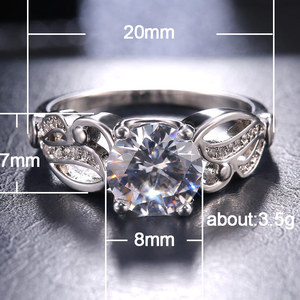 Anello Floreale Traforato per Donne, Stile Creativo con Impreziosimenti, Elegante Accessorio da Dito per Feste e Matrimoni, Idea Regalo - Product Image 5