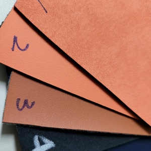 <span class=keywords><strong>Cuir</strong></span> artificiel gaufré en PU durable, avec support tissé, pour chaussures, meubles, sacs, grain de litchi, résistant aux taches - Product Image 6