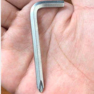 L型六角内六角十字扳手螺丝刀刀头6毫米Ph1 Ph2更多尺寸制造扳手 - Product Image 6