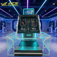 Gabinete de Arcade VR de Alto Rendimiento ACS para Dos Jugadores con Experiencia de Juego HD Inmersiva de 360 Grados para Uso Comercial