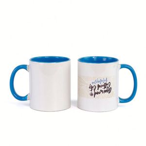 Tasses et mugs vierges de 11 oz avec intérieur et poignée colorés pour la sublimation - Product Image 3
