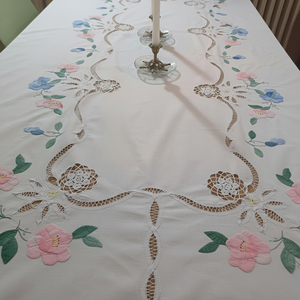 Nappe Jacquard 100% coton de qualité supérieure couverture tissée ronde pour Table de salle à manger taille et Design personnalisables - Product Image 1