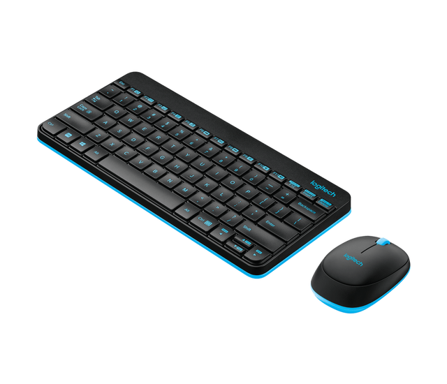 Original Logitech MK240 Wireless Touch Keyboard With Mouse Set Office Computer and Combo