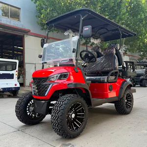 Carrito <span class=keywords><strong>de</strong></span> Golf Eléctrico Todoterreno <span class=keywords><strong>de</strong></span> 4 Plazas con Batería <span class=keywords><strong>de</strong></span> Litio, Motor <span class=keywords><strong>de</strong></span> CA <span class=keywords><strong>de</strong></span> 60V, Luces LED <span class=keywords><strong>de</strong></span> Alta Resistencia para Resorts, Comunidades, <span class=keywords><strong>Hoteles</strong></span> y Fábricas - Product Image 2