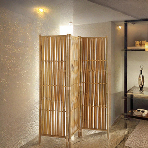 20*35 Inch Bamboo Panel Home Decoration <b>Indoor</b> Water <b>Fountain</b> Wall-mounted Color-changing Bubble Wall Contemporary Design Sea - Product Image 3