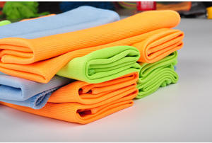 منشفة زجاجية من المايكروفايبر بعلامة خاصة خالية من الوبر ، نظارات نوافذ متعددة الأغراض - Product Image 3