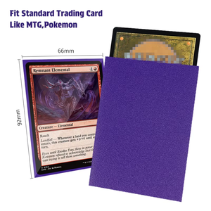 1000pcs Gray Fox Consistently Cutting Premium Tournament Grade TCG Standard Size 66x92 Matte Trading Rough Texture <strong>Card</strong> <strong>Sleeves</strong> - Product Image 5