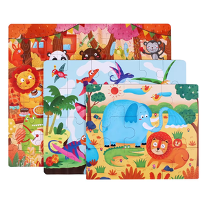 Rompecabezas de Madera Educativos para Niños al por Mayor, de Alta Calidad, con Múltiples Temas, para el Desarrollo del Pensamiento Lógico y la Inteligencia - Product Image 1