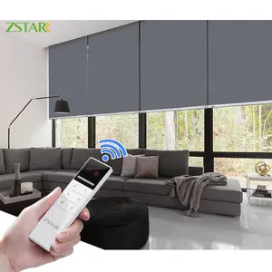 New style battery power motorized window roller curtain blinds shades automatic office blind curtains for home