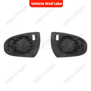 Rétroviseur chauffant côté droit pour Hyundai Tucson 2016-2018 avec avertissement gravé, pièce de rechange argentée 87611-D3400 - Product Image 2