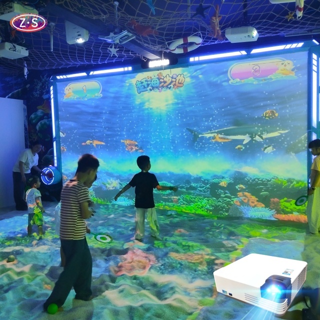New Trends AR Joyful Beach Sand Projection Games Immersive Experience Indoor Projection Solution for Playground