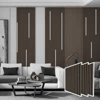 Panneau mural acoustique, design géométrique moderne, fibre de polyester, panneaux insonorisants et absorbants le son pour villa, appartement, hôtel