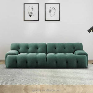 Canapé en tissu Roch Castle minimaliste moderne et design italien, ensemble extensible pour petit salon avec rangée droite célèbre sur Internet - Product Image 5