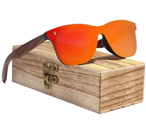 सस्ती कीमत स्टाइलिश हल्के वजन लकड़ी के धूप का चश्मा हस्तनिर्मित बांस