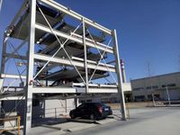 Système de gestion du stationnement robotisé par IA avec guidage visuel et contrôle automatique du mouvement, capacité de charge de 2300 kg