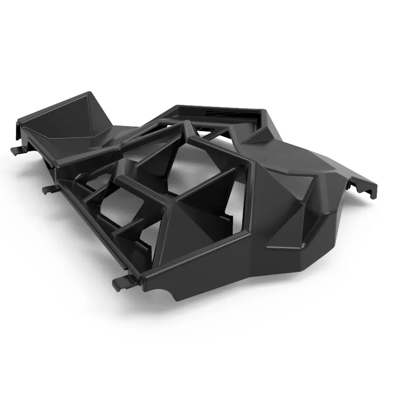 Protector de parrilla de radiador trasero negro YongJin para Can Am Maverick X3/ Max 2 puertas