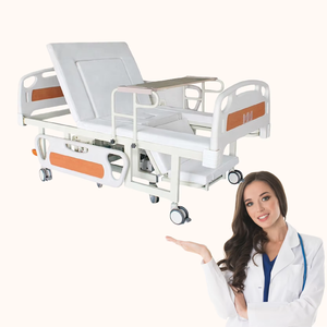 Лучшая цена, медицинская кровать ICU с матрасом-оптовая продажа, электрическая/ручная кровать для пациента для дома/больницы-индивидуальное обслуживание OEM - Product Image 5