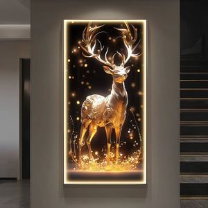 Arte de pared hogar enmarcado porcelana colgante <span class=keywords><strong>cuadros</strong></span> de vida ilustraciones e impresión personalizada para Artes decoración Led pintura - Product Image 4