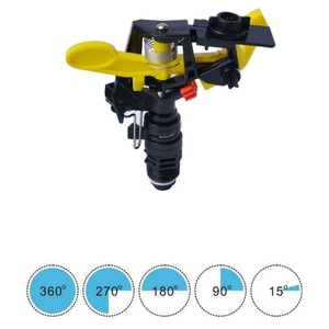 Herramientas de Jardinería, Aspersor de Césped Ajustable de 360 Grados, Boquilla Giratoria de 360 Grados, Aspersores para Jardín y Granja - Product Image 3